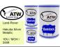 Preview: Land-Rover, Hakuba Silver Metallic, 1DU / MGH / 2459: 500ml Lackdose + 500ml Klarlack + 250ml Härter - Set, von ATW Autoteile West.